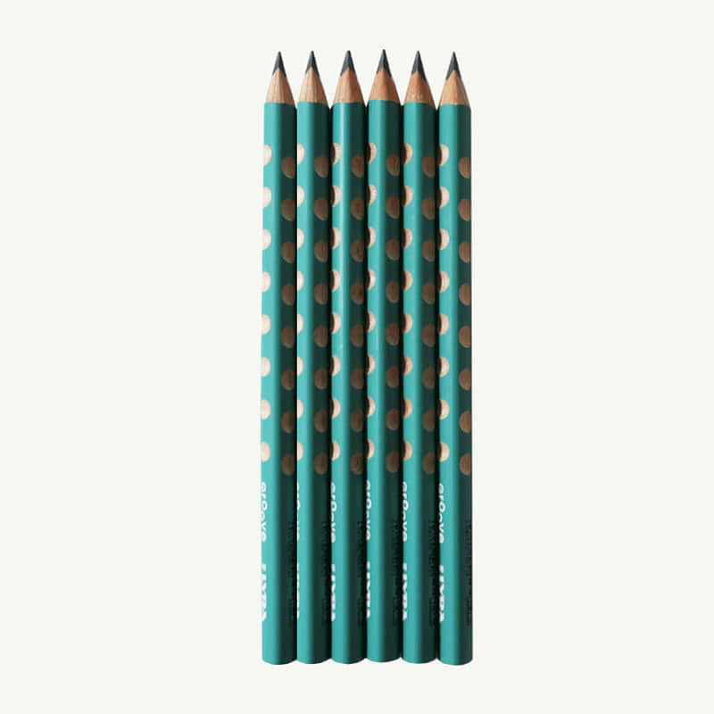 Groove Jumbo B Pencil Mint (6개입)